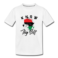 Know Thy Self Toddler Premium T-Shirt - white