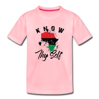 Know Thy Self Toddler Premium T-Shirt - pink