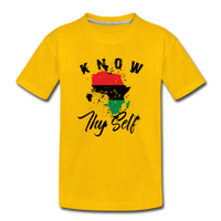 Know Thy Self Toddler Premium T-Shirt - sun yellow