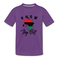 Know Thy Self Toddler Premium T-Shirt - purple