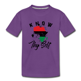 Know Thy Self Toddler Premium T-Shirt - purple