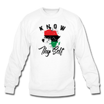 Know Thy Self Sweatshirt - white