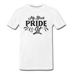 Black Pride T-Shirt - white