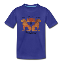 Past Present Future Children's T-Shirt - royal blue