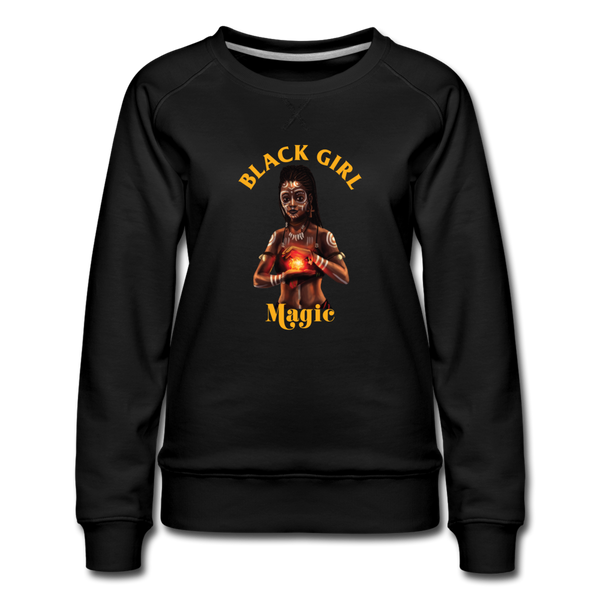 Black Girl Magic Sweatshirt - black