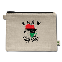 Know Thy Self Carry All Pouch - natural