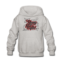 Young Black & Gifted Kid's Hoodie - heather gray