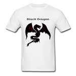Black Dragon T-shirt - white