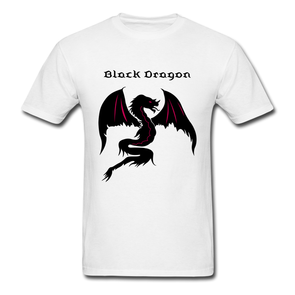 Black Dragon T-shirt - white