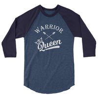Warrior Queen 3/4 Sleeve Raglan Shirt - Amun Apparel 