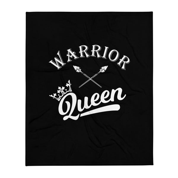 Warrior Queen Throw Blanket 50x60 - Amun Apparel 
