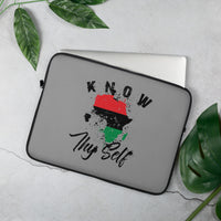 Know Thy Self Laptop Sleeve - 13in. & 15 in - Amun Apparel 