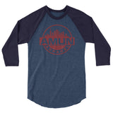 Amun City 3/4 sleeve raglan shirt - Amun Apparel 