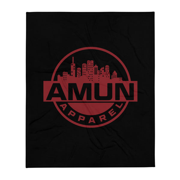 Amun City Throw Blanket - 50×60 - Amun Apparel 