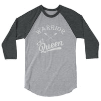 Warrior Queen 3/4 Sleeve Raglan Shirt - Amun Apparel 