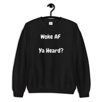 Woke AF Sweatshirt - Amun Apparel 