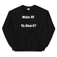 Woke AF Sweatshirt - Amun Apparel 
