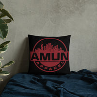 Amun City Throw Pillow - Amun Apparel 