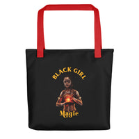 Black Girl Magic Tote Bag - Amun Apparel 