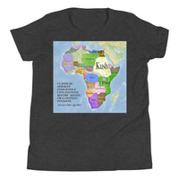Classical Africa Youth Short Sleeve T-Shirt - Amun Apparel 