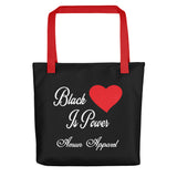 Black Love Tote bag - Amun Apparel 