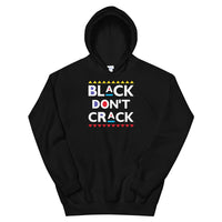 Black Don't Crack Hoodie - Amun Apparel 