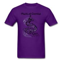 Big Kid's Musical Genius T-shirt - purple