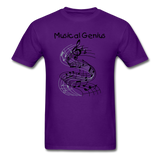 Big Kid's Musical Genius T-shirt - purple