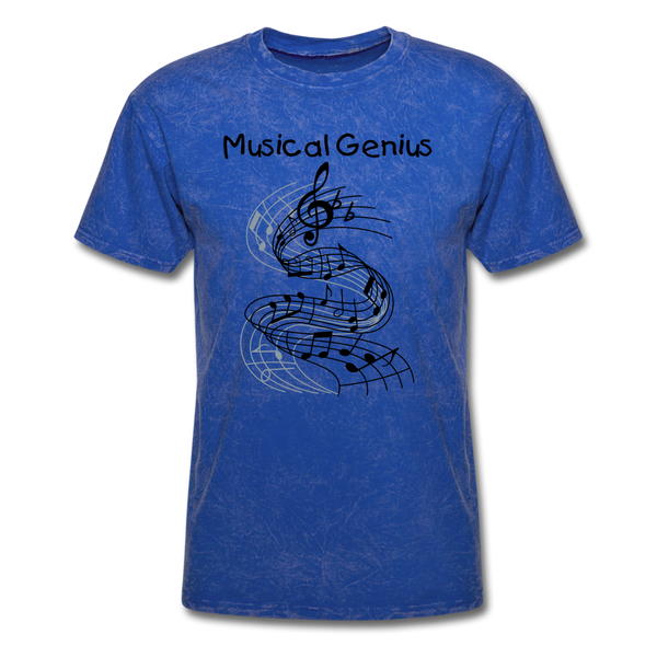 Big Kid's Musical Genius T-shirt - mineral royal
