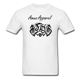 Tribal Dragon T-shirt - white