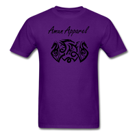 Tribal Dragon T-shirt - purple