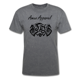 Tribal Dragon T-shirt - mineral charcoal gray