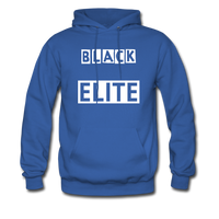 Black Elite Hoodie - royal blue