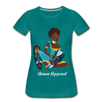 Women's Tribal Love T-Shirt - teal