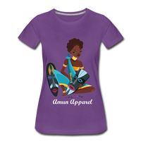 Women's Tribal Love T-Shirt - purple