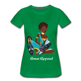 Women's Tribal Love T-Shirt - kelly green