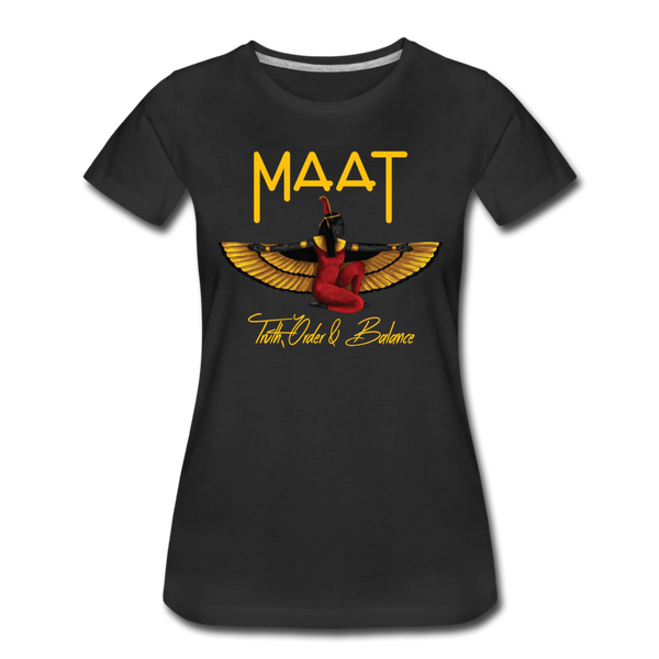 Maat Women’s Premium T-Shirt - black