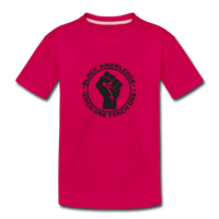 Black Knowledge Kids' Premium T-Shirt - dark pink