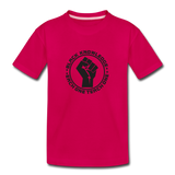 Black Knowledge Kids' Premium T-Shirt - dark pink