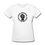 Black Knowledge Women's T-Shirt - white