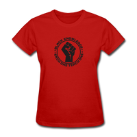 Black Knowledge Women's T-Shirt - red