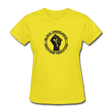 Black Knowledge Women's T-Shirt - yellow