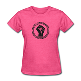 Black Knowledge Women's T-Shirt - heather pink