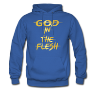 God In The Flesh Hoodie - royal blue