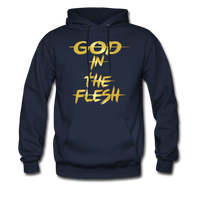 God In The Flesh Hoodie - navy