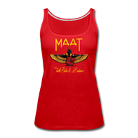Maat Women’s Premium Tank Top - red