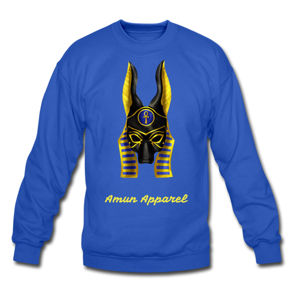 Anpu (Anibus) Men's Crewneck Sweatshirt - royal blue