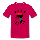 Know Thy Self Toddler Premium T-Shirt - dark pink