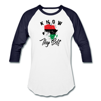 Know Thy Self Sports T-Shirt - white/navy