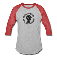 Black Knowledge Sports T-Shirt - heather gray/red